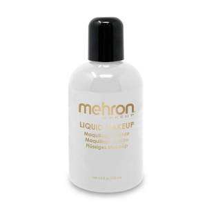 Mehron Liquid Makeup - White (30ml/130ml)