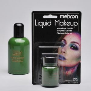 Mehron Liquid Makeup - Green (30 ml)