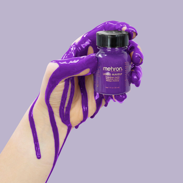 Mehron Liquid Makeup - Purple (30 ml) Mehron Liquid Makeup - Purple (30 ml)