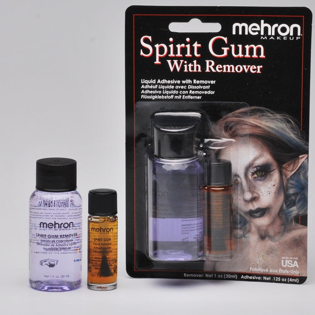 Mehron - Spirit Gum with Brush and Remover
