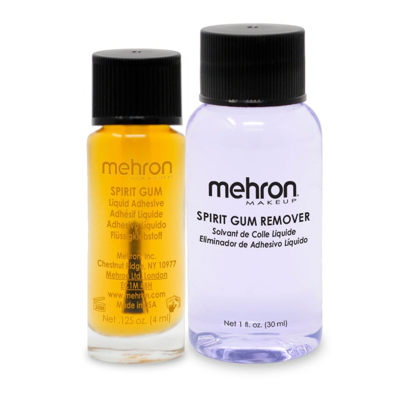Mehron - Spirit Gum with Brush and Remover