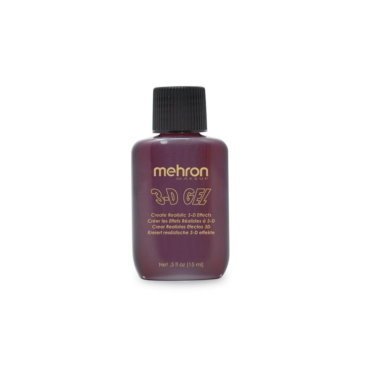Mehron - 3-D Gel - Clear/Flesh/Blood Red