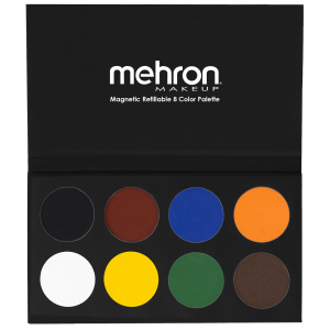 Mehron Paradise Makeup AQ – 8 Color Palette – Basic