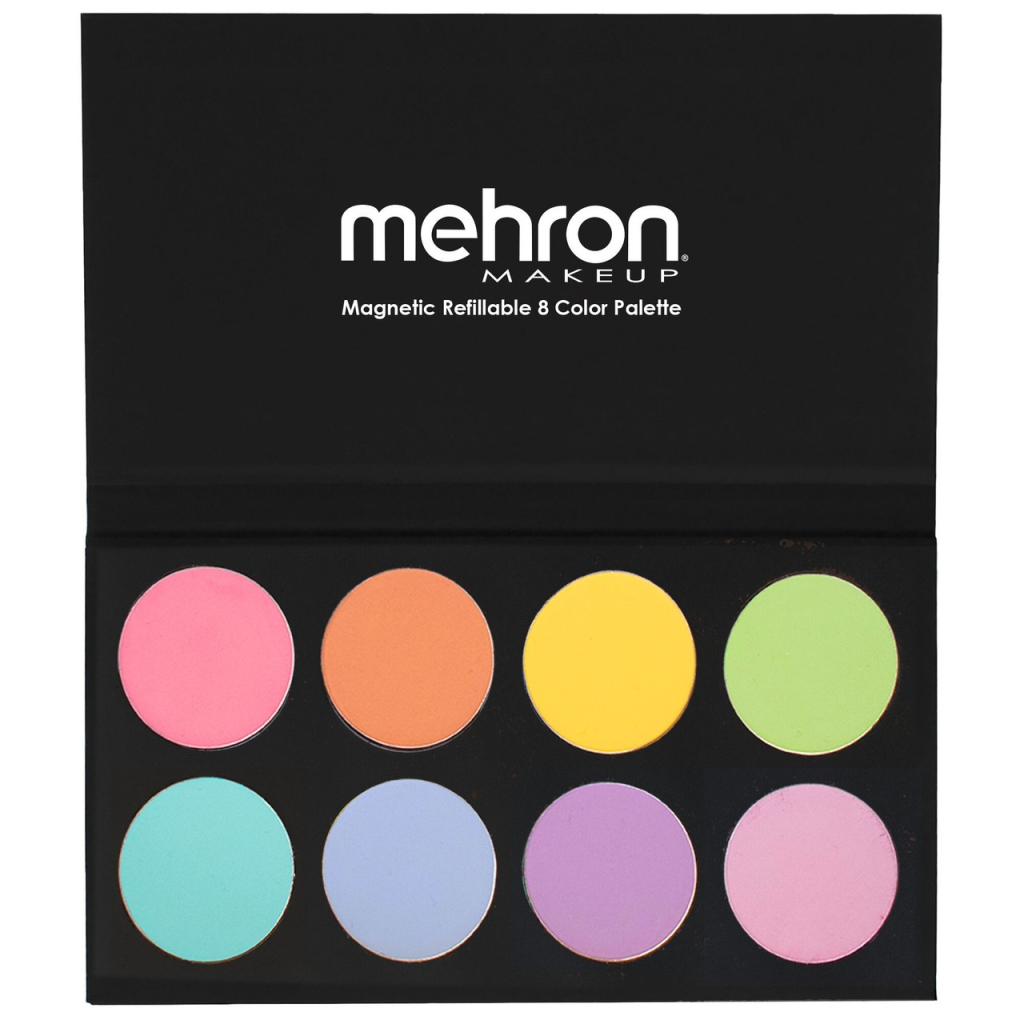 Mehron Paradise Makeup AQ – 8 Color Palette – Pastel