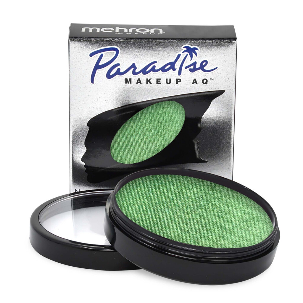 Mehron Paradise Makeup AQ – Brillant Vert Bouteille (Metallic Green)