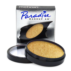 Mehron Paradise Makeup AQ – Brillant Dore (Metallic Gold)