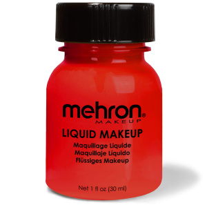 Mehron Liquid Makeup - Red