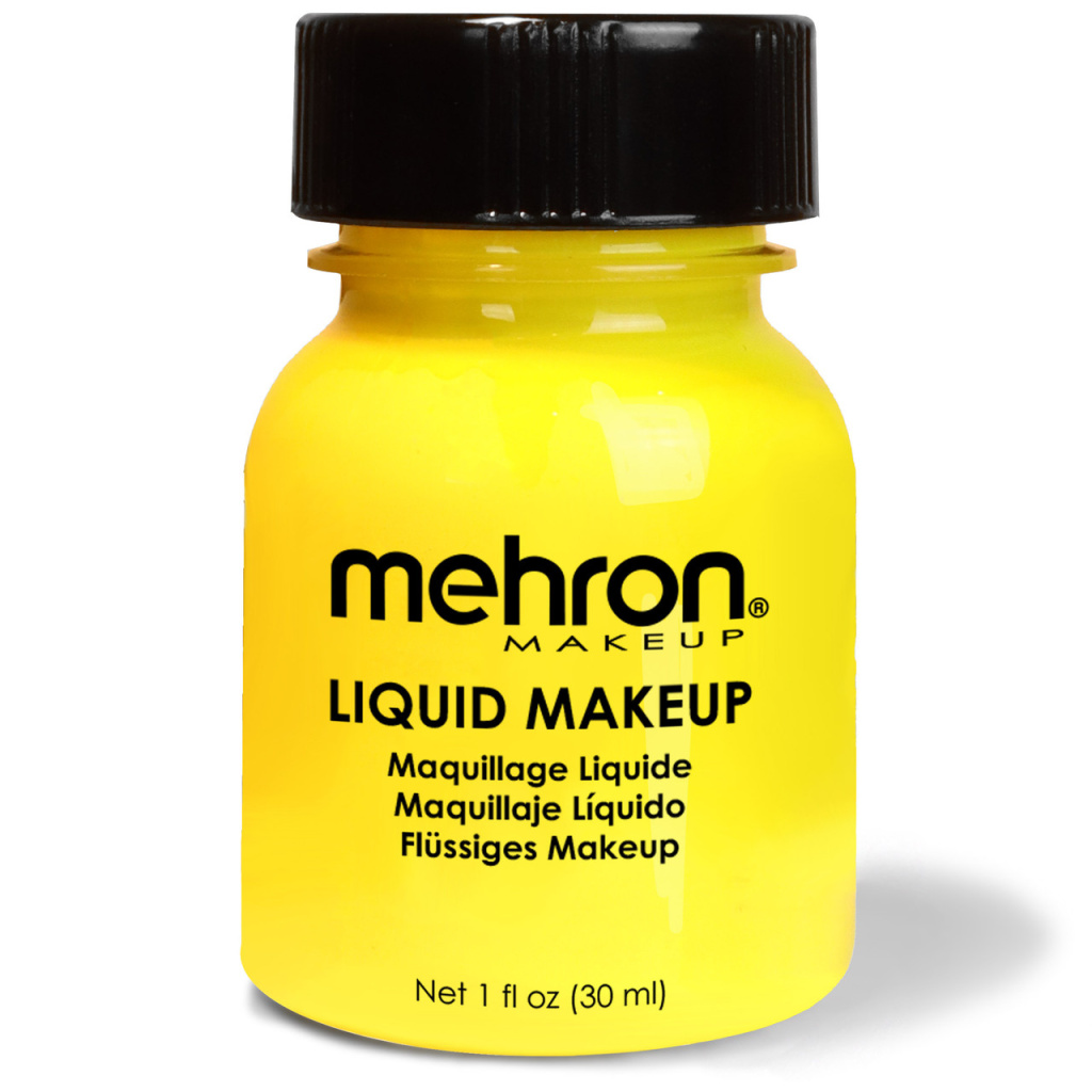 Mehron Liquid Makeup - Yellow (30 ml)