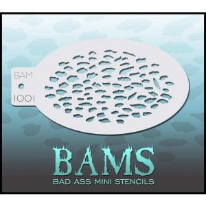 Bad Ass Stencils - BAM 1001 - Stencil Cheetah print