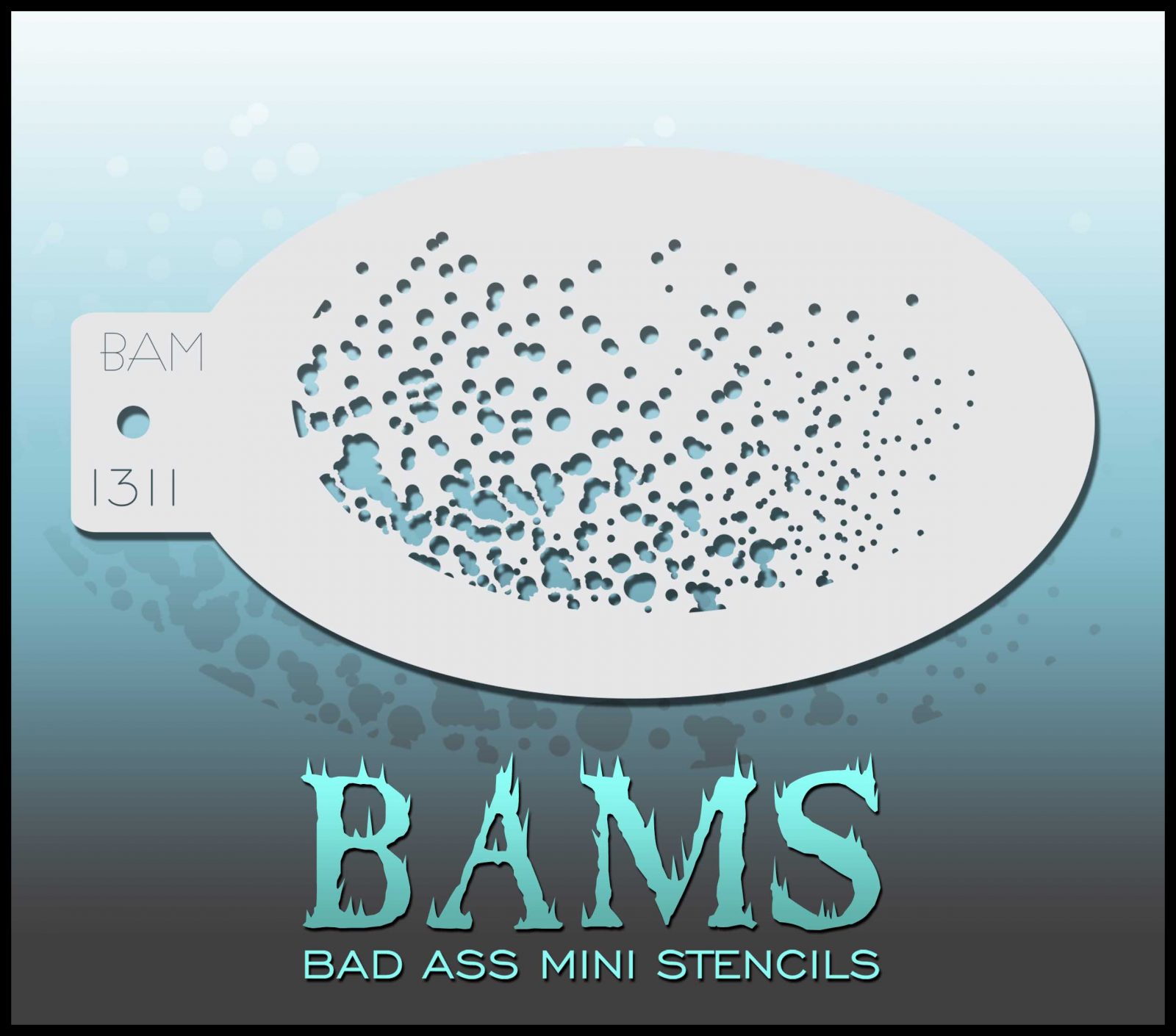 Bad Ass Stencils BAM 1311 Dispersion Patterns