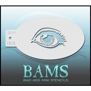Bad Ass Stencils - BAM 1313 Eye