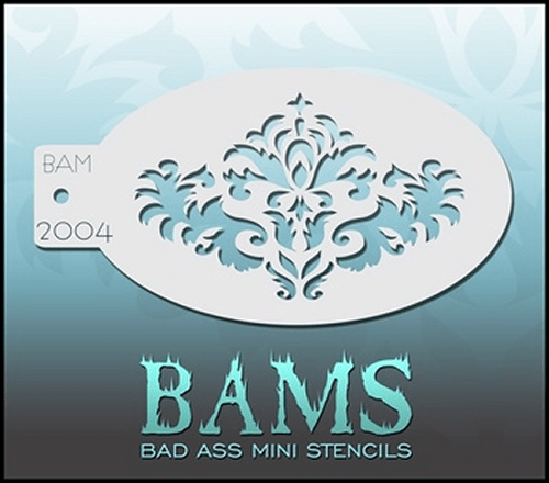 Bad Ass Stencils BAM 2004 - Fleur de Lis Stencil
