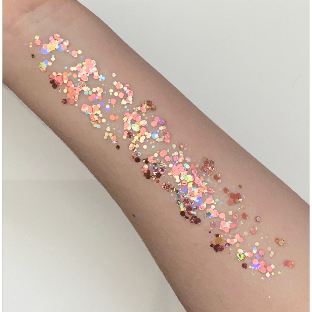 Amerikan Body Art Pixie Paint Glitter Gel - Be Mine (Rose Gold)