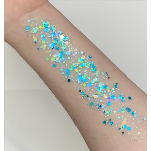Amerikan Body Art Pixie Paint Glitter Gel - Blue Monday