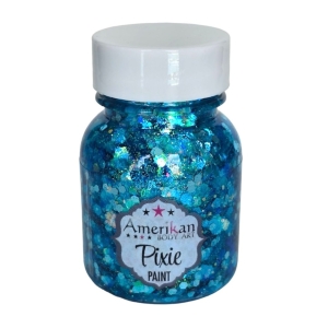 Amerikan Body Art Pixie Paint Glitter Gel - Blue Monday