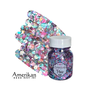 Amerikan Body Art Pixie Paint Glitter Gel - Cupcake Day