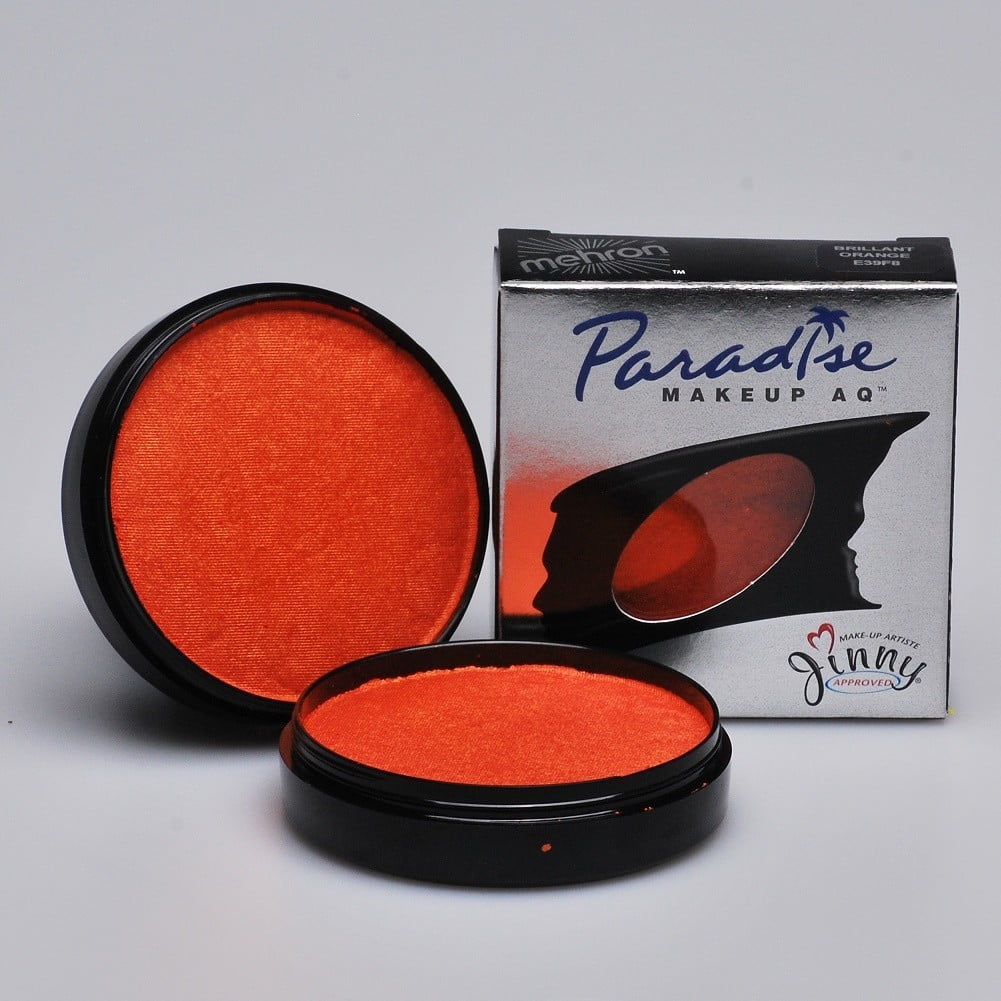 Mehron Paradise Makeup AQ – Brillant Orange (Metallic Orange)