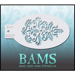 Bad Ass Stencils - BAM 2027 Fleur de Lis Stencil