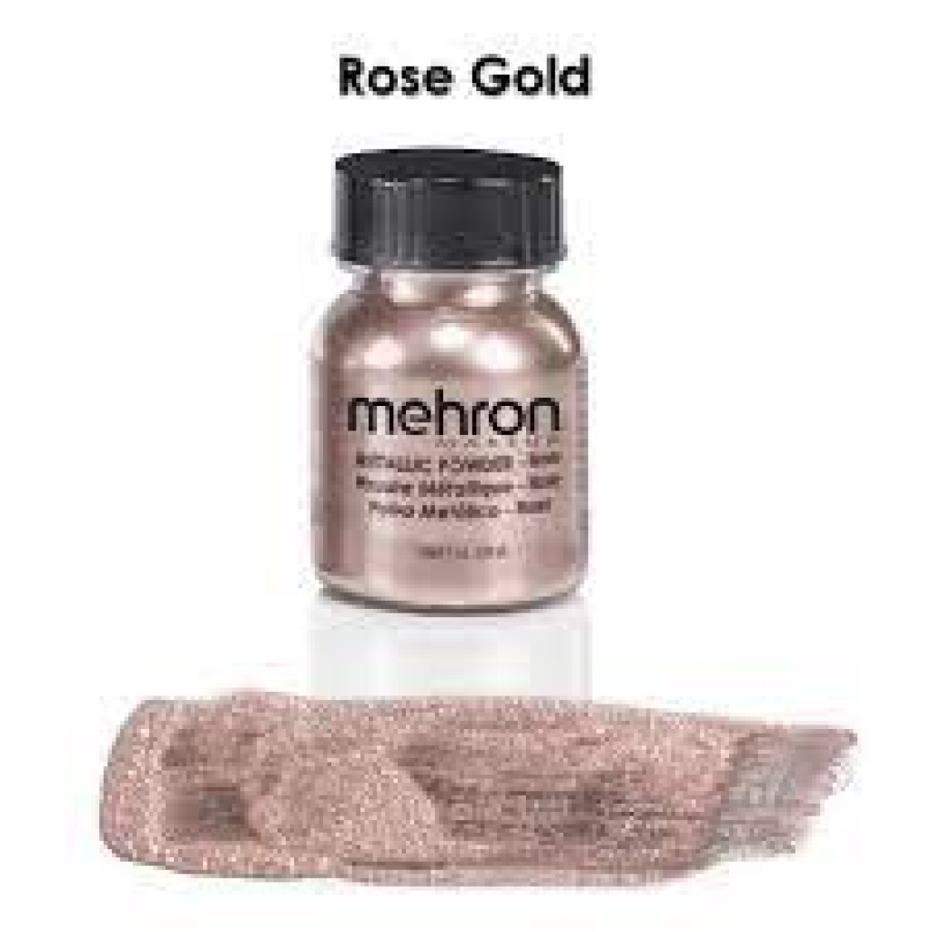Mehron Metallic Powder – Rose Gold