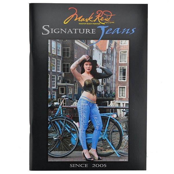 Mark Reid Signature Jeans Body Painting Book