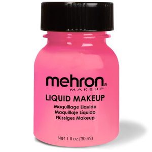 Mehron Liquid Makeup - Pink (30 ml)