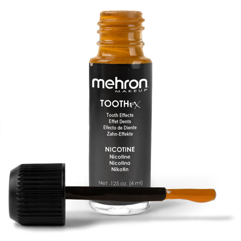 Mehron - Tooth FX - Nicotine (4 ml) Tooth Paint