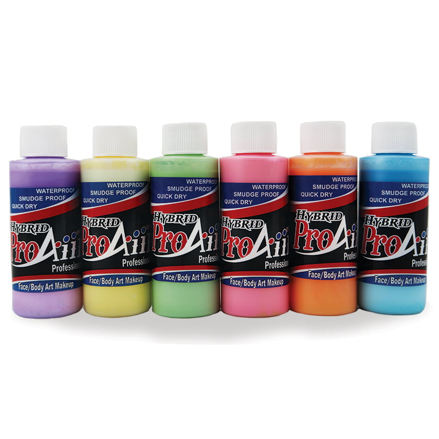 ProAiir Hybrid Unicorn Colours Pack 6 x 30ml (1oz) Airbrush paint