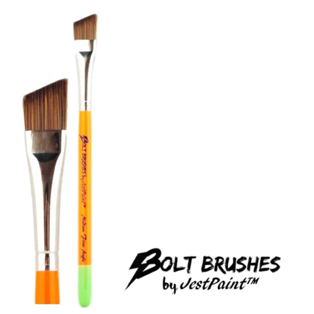 BOLT | Face Painting Brushes by Jest Paint - Medium Firm Angle Brush