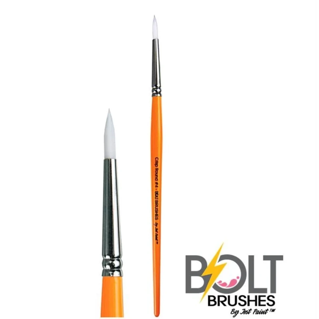 Bolt Brushes- Crisp Round #4