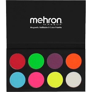 Mehron Paradise Makeup AQ – UV Neon Glow Palette