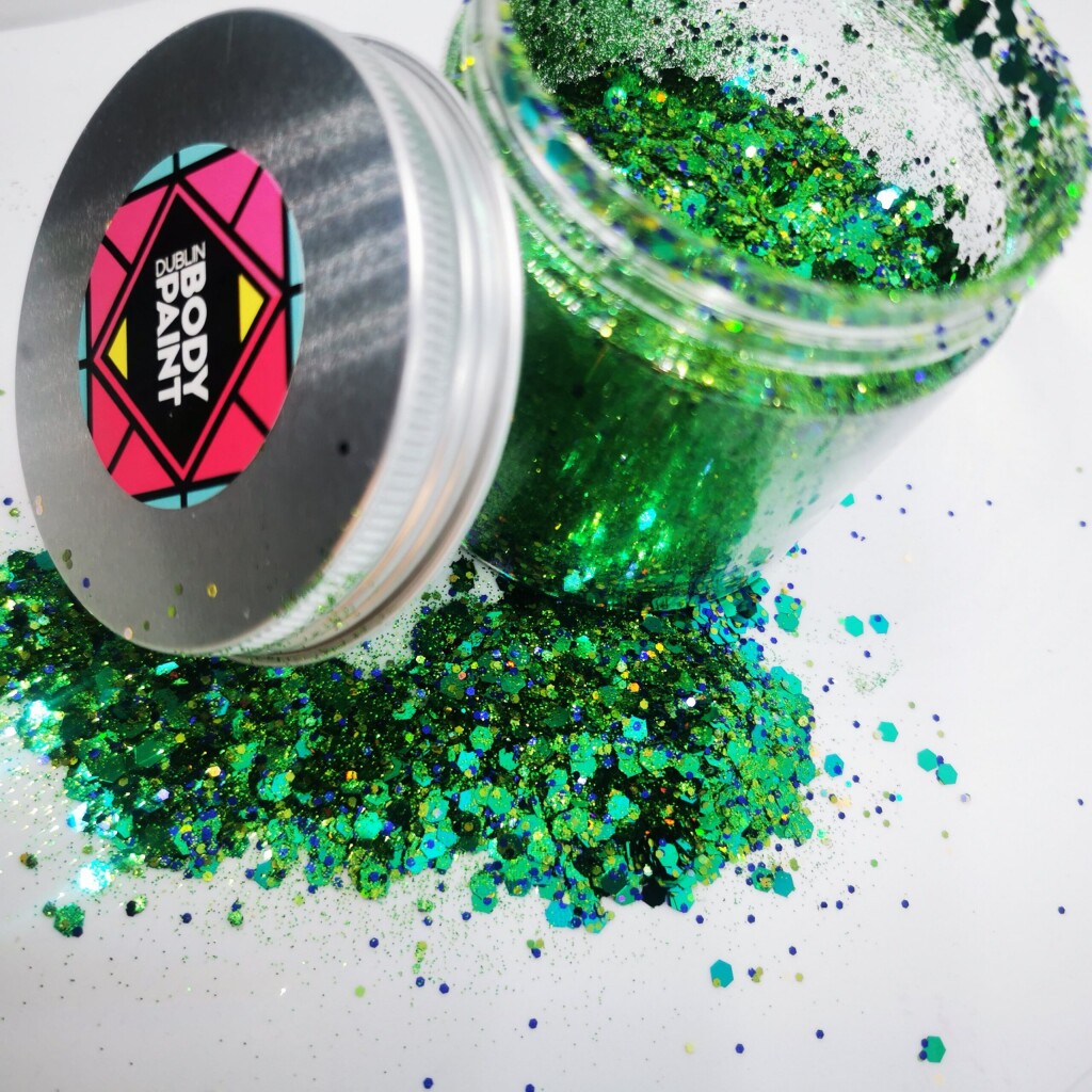Festival Glitter - St Patrick's Day (Green) - 200ml (100g) *Limited Edition*