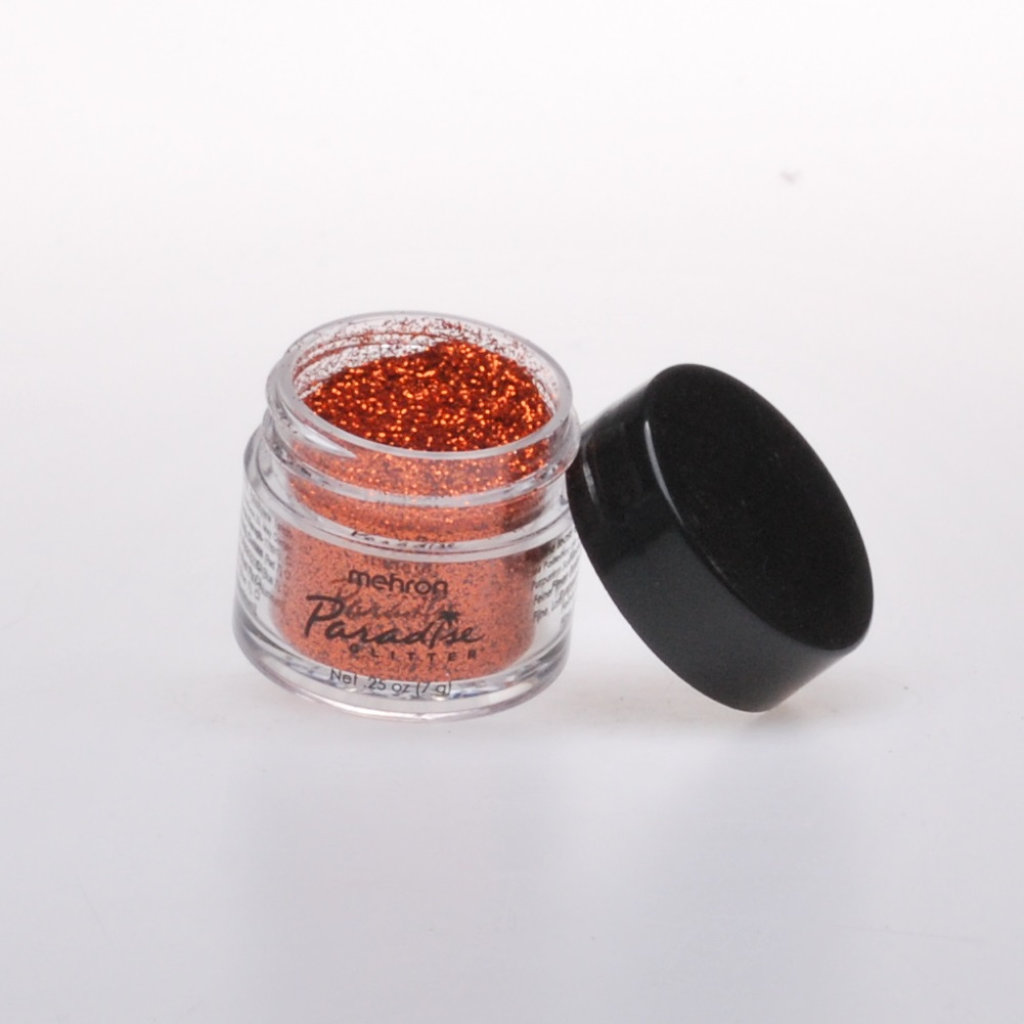 mehron Paradise Glitter - Orange Harvest