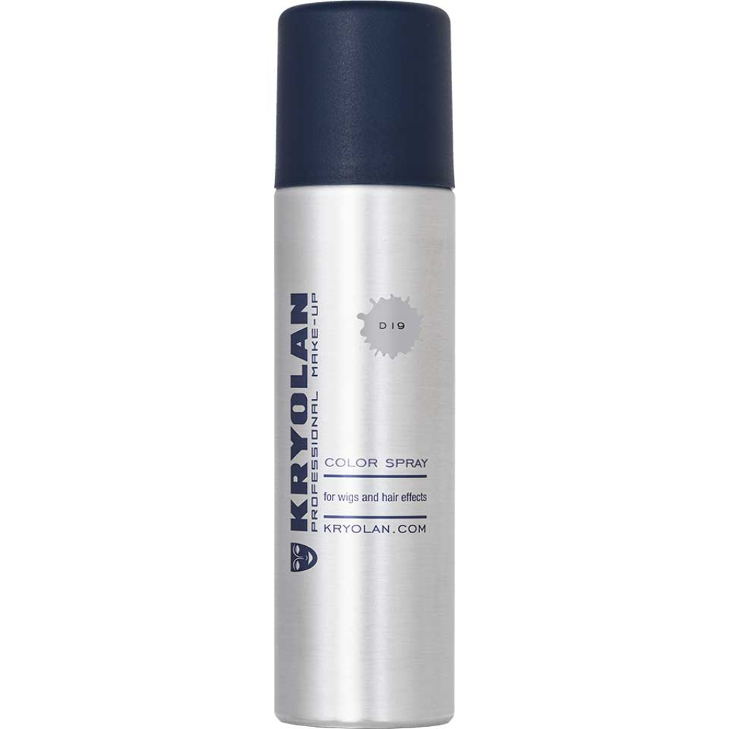 Kryolan Colour Hair Spray - D19 Grey