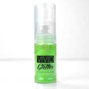 Vivid Glitter Fine Mist Pump Lime Zest