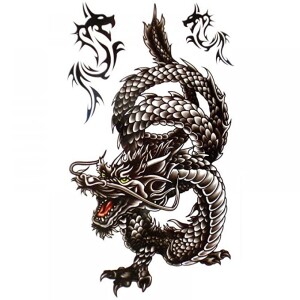 Temporary Tattoo WX-066 Dragon