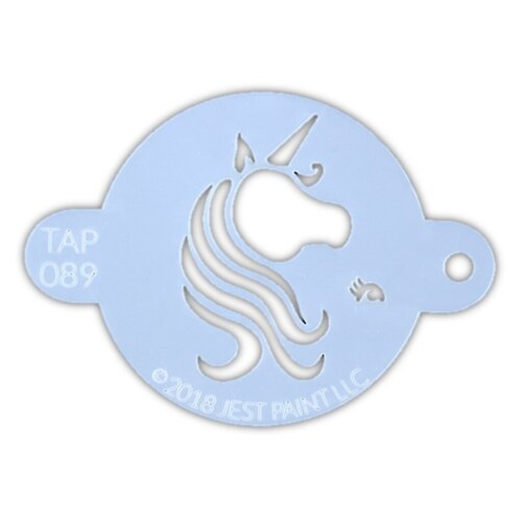TAP 089 Face Painting Stencil | Unicorn
