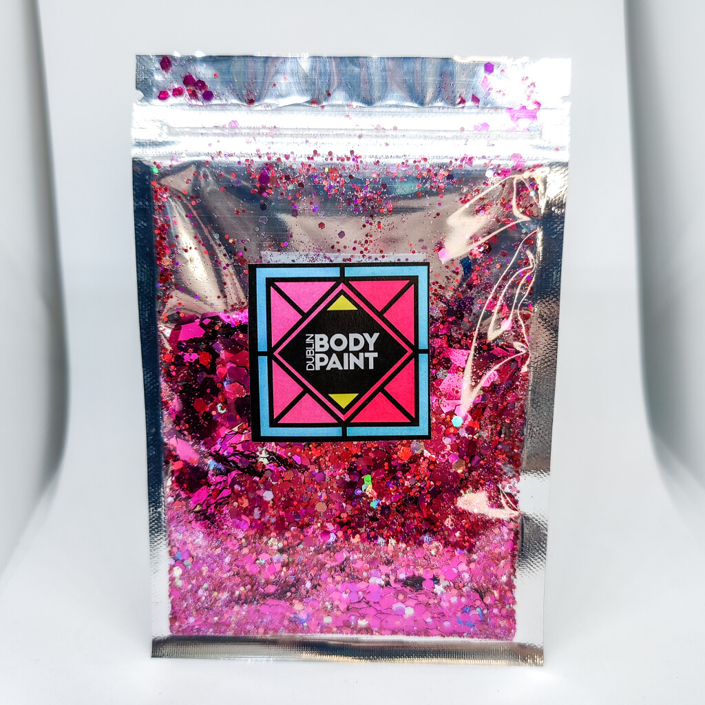 Festival Glitter - Pink & Holo Chunky Mix