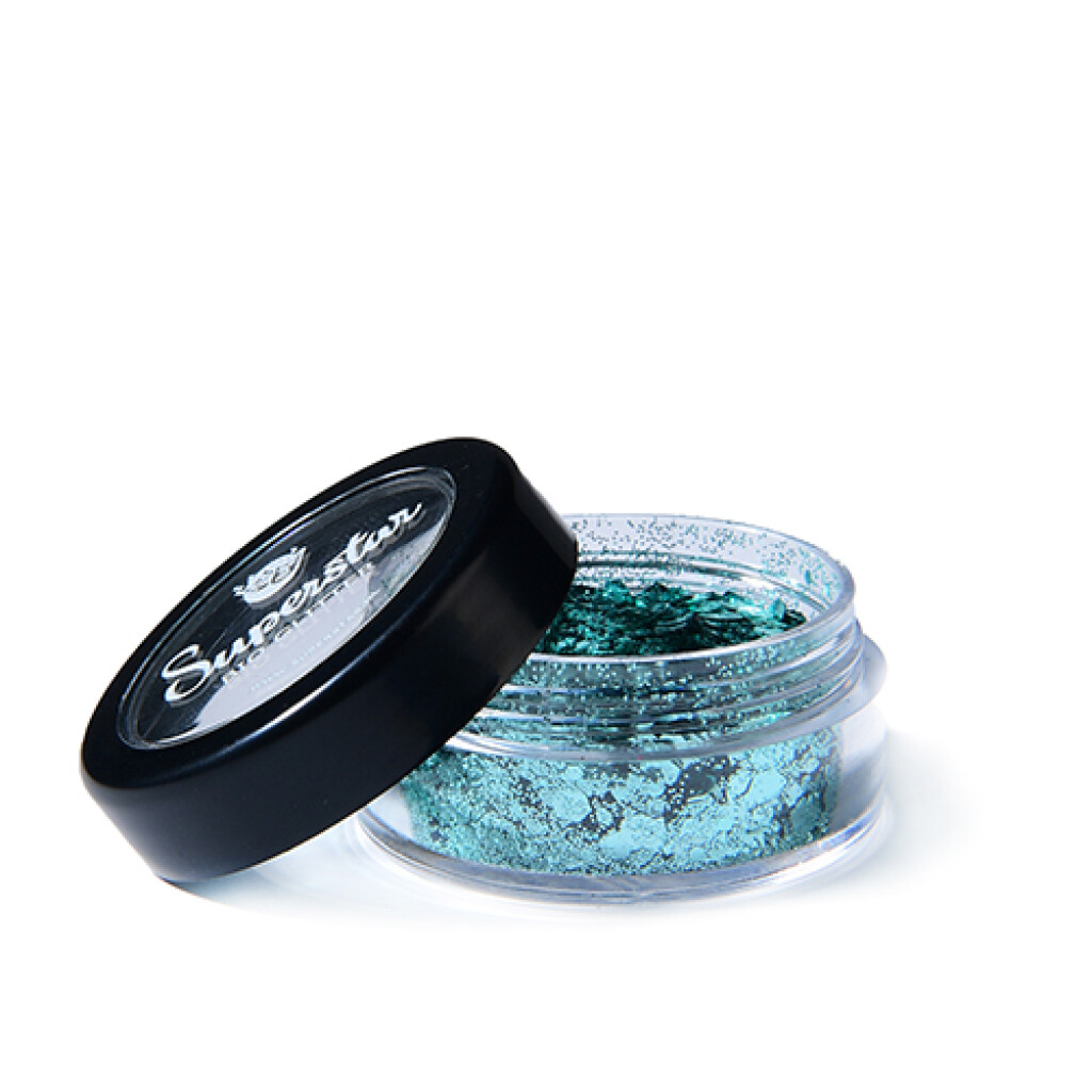 Superstar Biodegradable Face & Body Glitter - Turquoise Chunky Mix Bioglitter