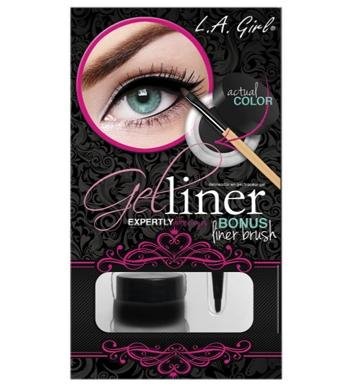 LA Girl Gel Liner Kit Jet Black