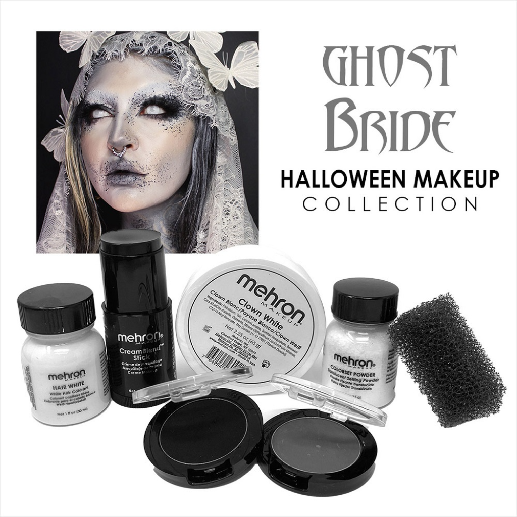 Ghost Bride Halloween Makeup Collection