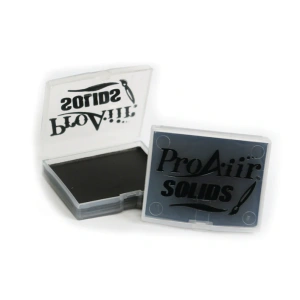 ProAiir Solids - Hybrid Water Resistant Face Paint - Black (14g)
