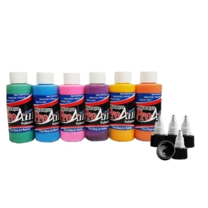 ProAiir Hybrid Tropical Colours Pack 6 x 30ml (1oz) Airbrush paint