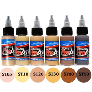 ProAiir Hybrid Skin Tones Pack 6 x 30ml (1oz) Airbrush paint