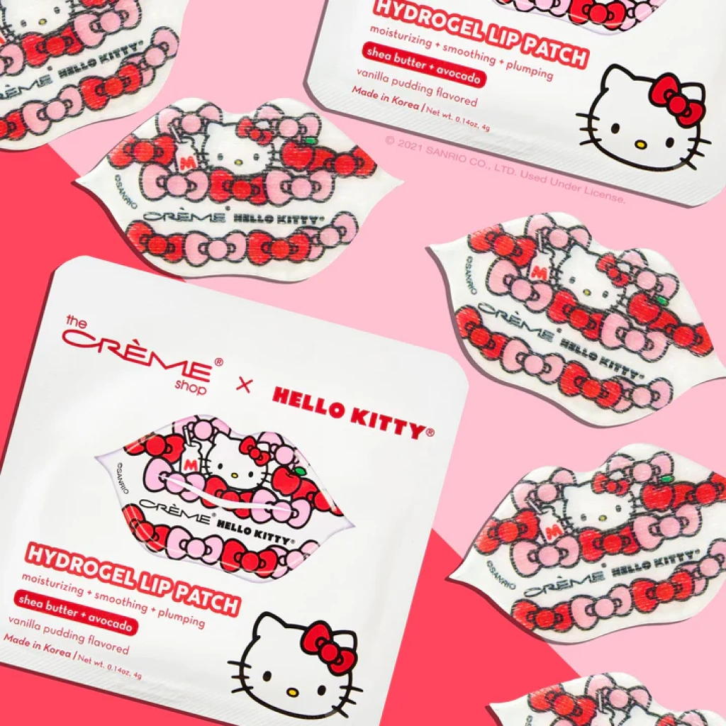 THE CRÈME SHOP- Hello Kitty Hydrogel Lip Patch | Vanilla Pudding Flavored