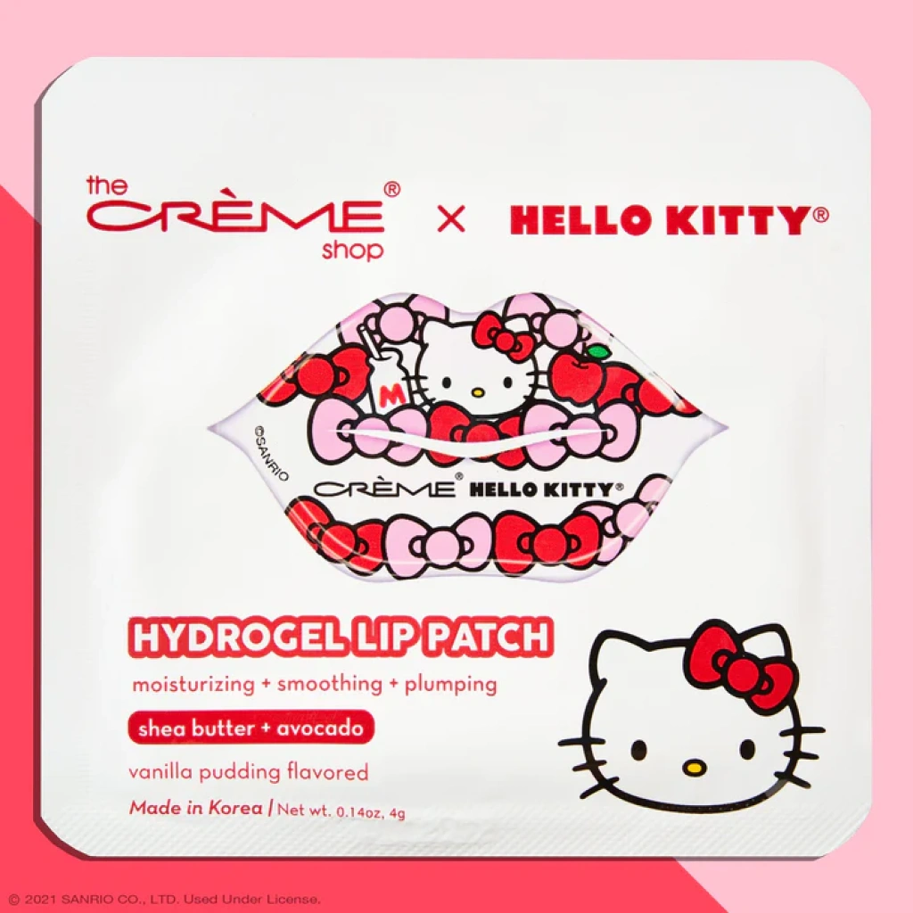 THE CRÈME SHOP- Hello Kitty Hydrogel Lip Patch | Vanilla Pudding Flavored