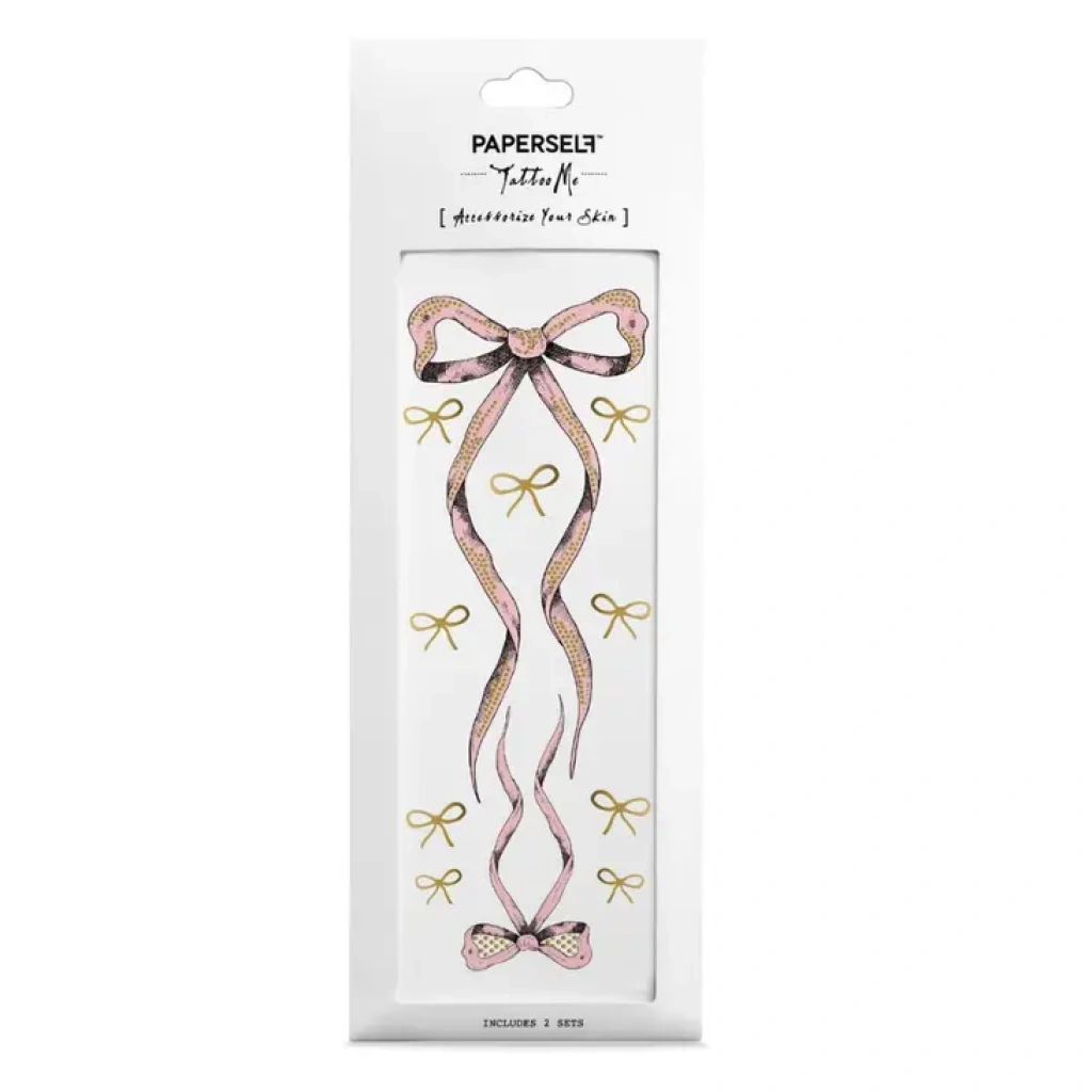 Temporary tattoo - Ballerina Ribbon