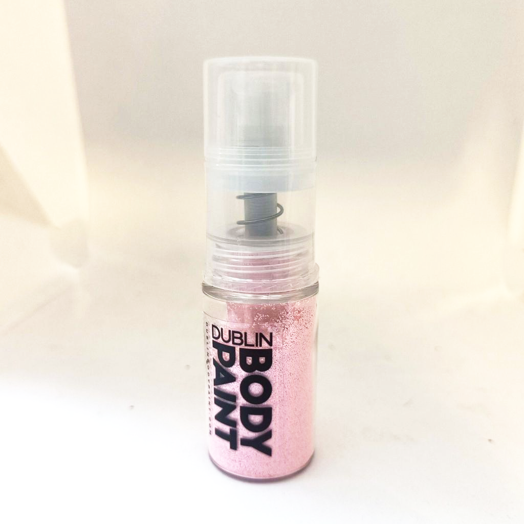 Dublin Body Paint Spray Glitter - Pink Light Pastel