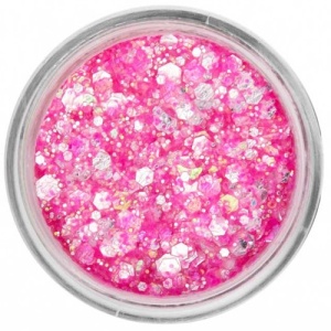 PXP Professional Colours - CHUNKY GLITTER CREAM - NEON PINK CANDY