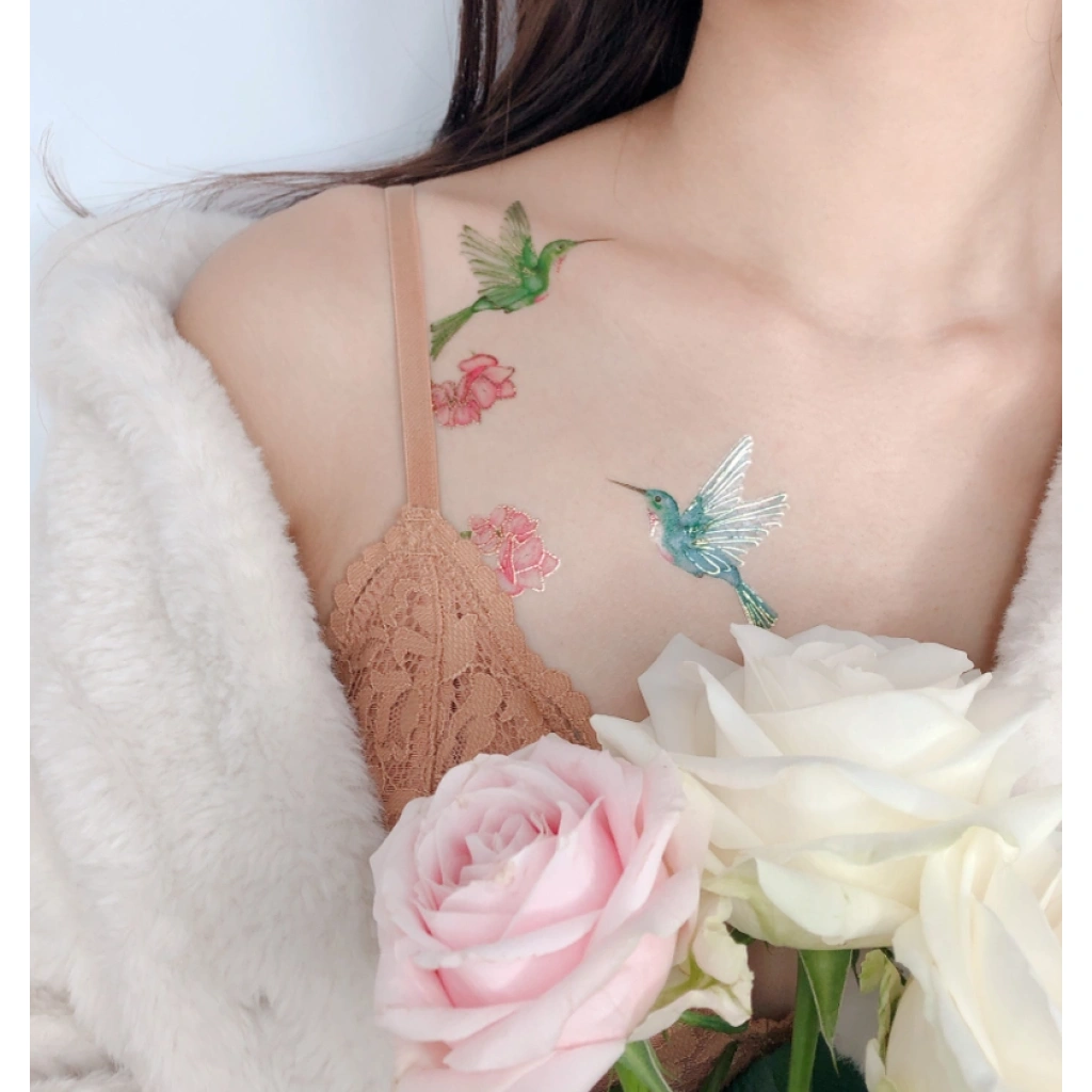 PAPERSELF Temporary tattoo - Hummingbird