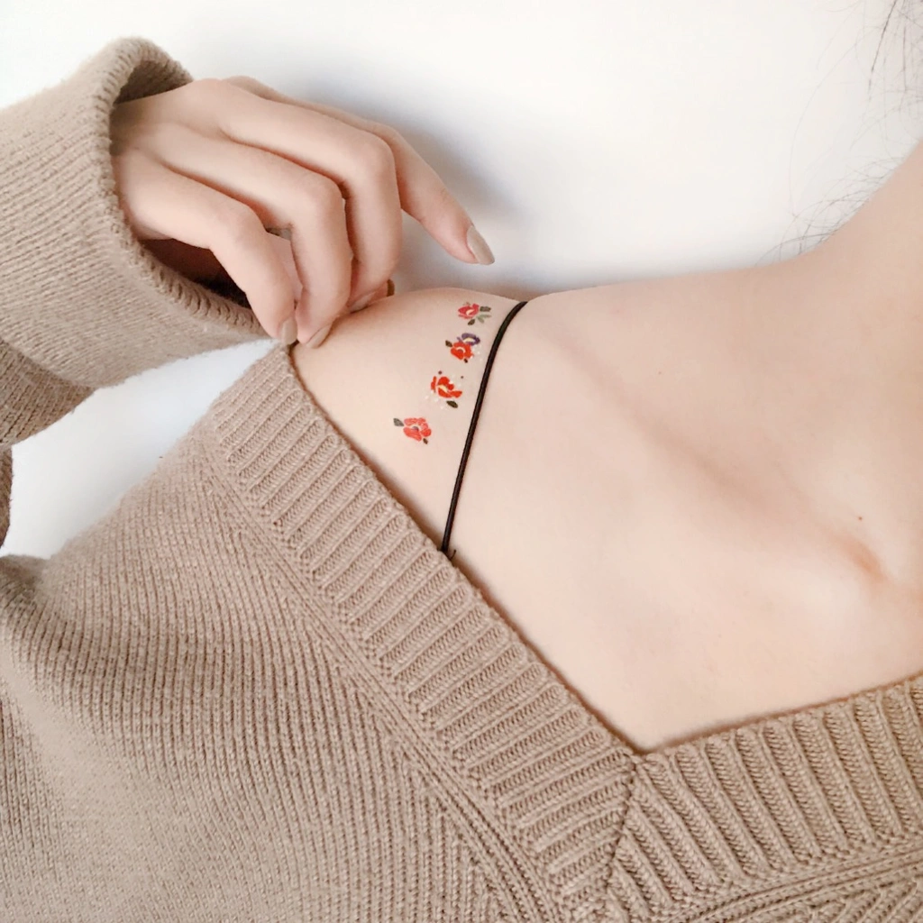 PAPERSELF Temporary Tattoo - Little Flowers